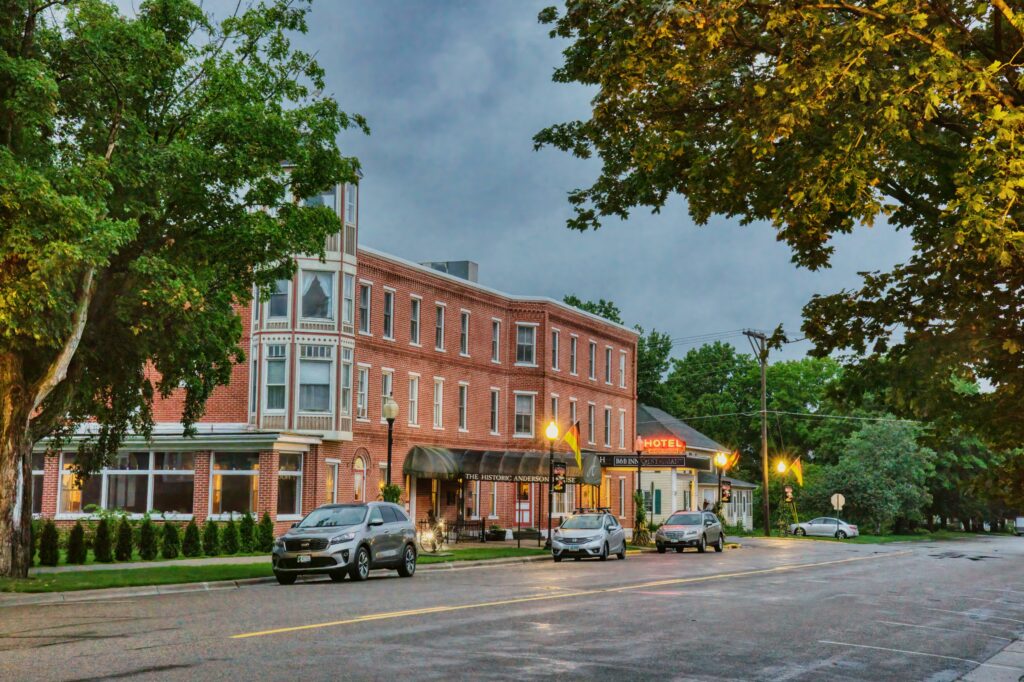 image of downtown fairview